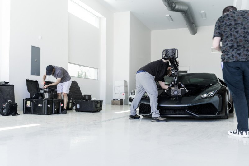 Lamborghini Huracan Kamera Installation