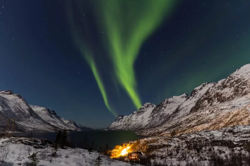 Nordlichter fotografieren am See