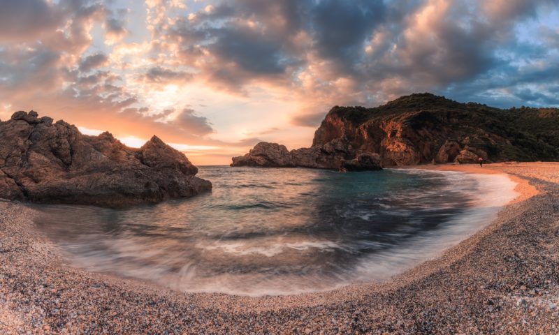 Panoramafotografie Paorama Pelion Lodge Griechenland