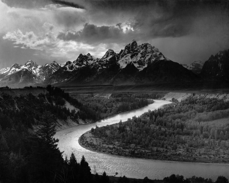 Grand Tetons - Bild von Ansel Adams