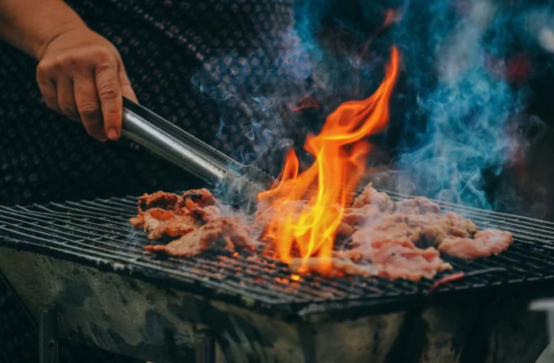 Food Fotografie Flamme