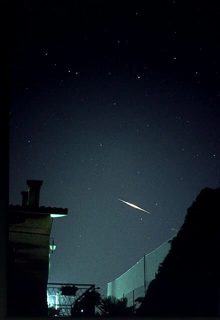 Sternschnuppen fotografieren - Die 8 wichtigsten Tipps 10 Sternschnuppen Iridium Flare