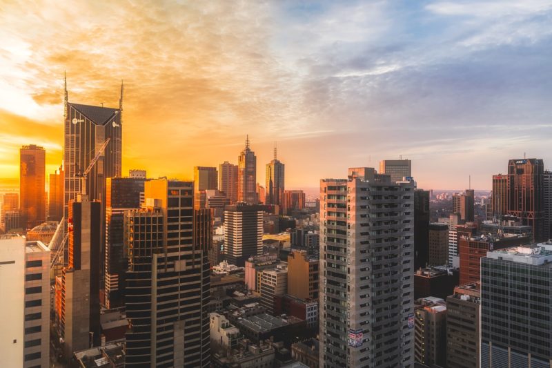 gebäude fotografieren sonnenuntergang