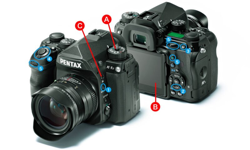 beste spiegelreflexkamera Pentax K-1 Mark II