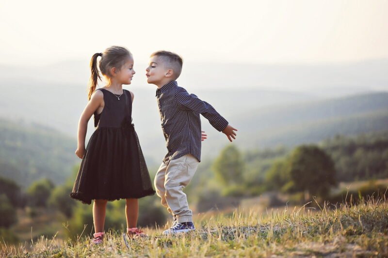 Emotionen wecken mit Fotografie Kinder spielen