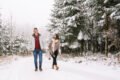 Peoplefotografie Paar im Schnee