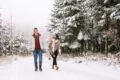 Peoplefotografie Paar im Schnee