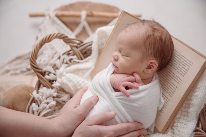 Neugeborenen-Fotografie Setting