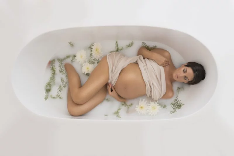Milchbad-Shooting Anleitung in 7 einfachen Schritten 1 Milchbadshooting Badewanne