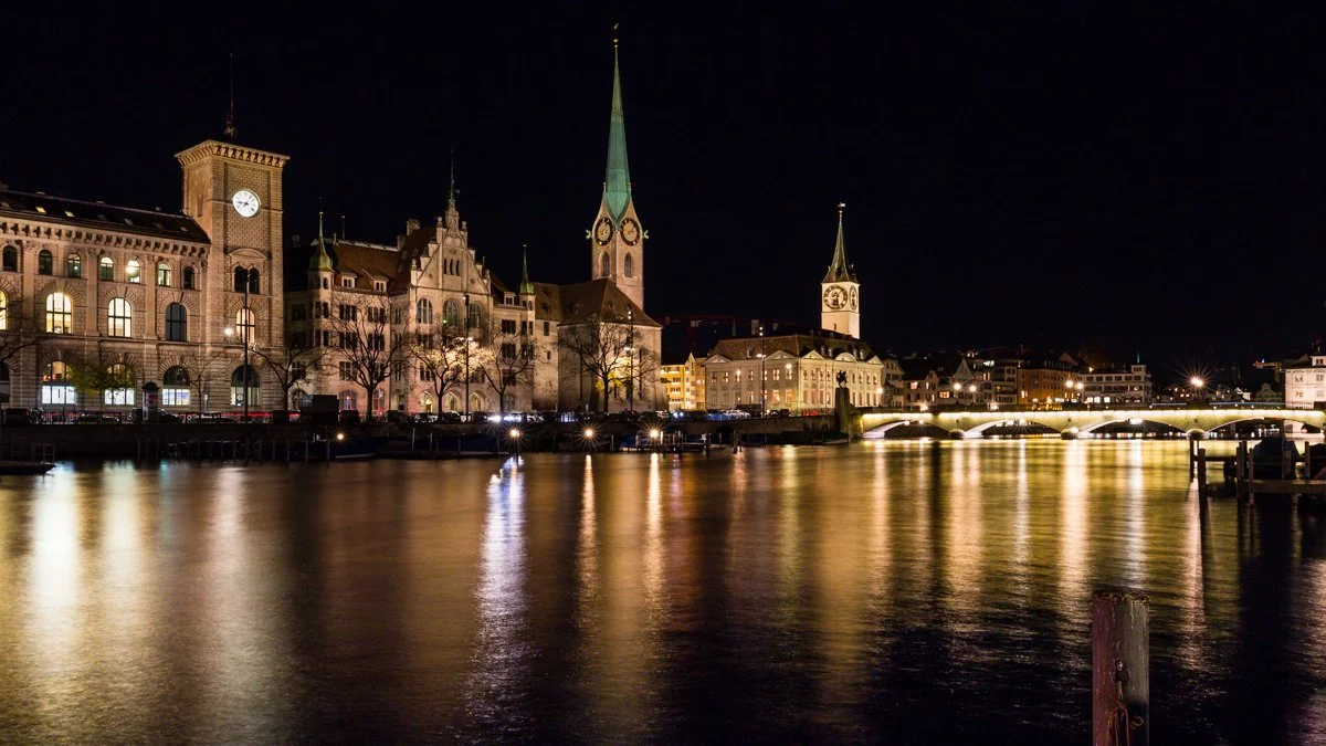 Nachtfotografie Zürich