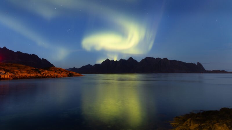 Polarlichter in Norwegen