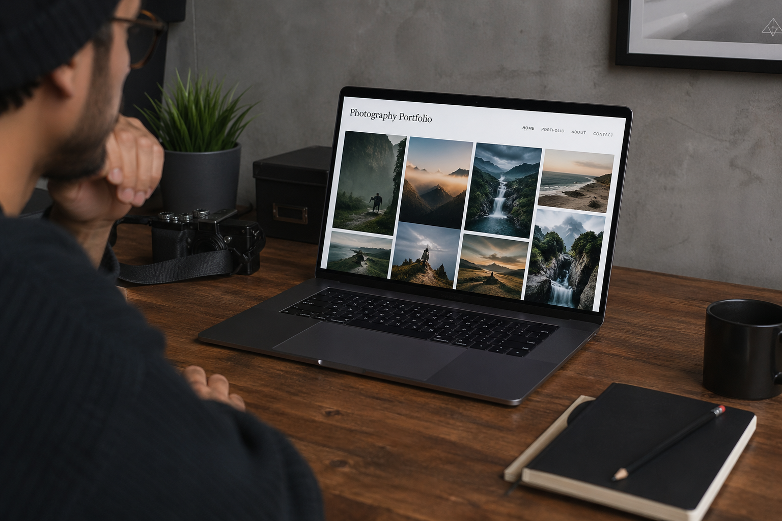 Fotografie-Portfolio-Webpraesenz
