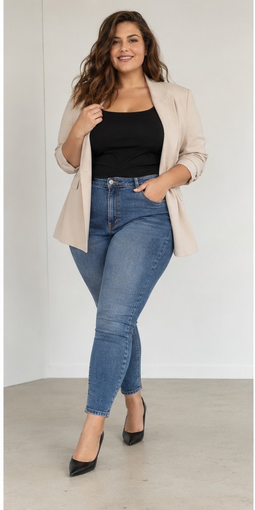 Plus-Size-Models – Kurven gekonnt in Szene setzen 4 plus size casting outfit